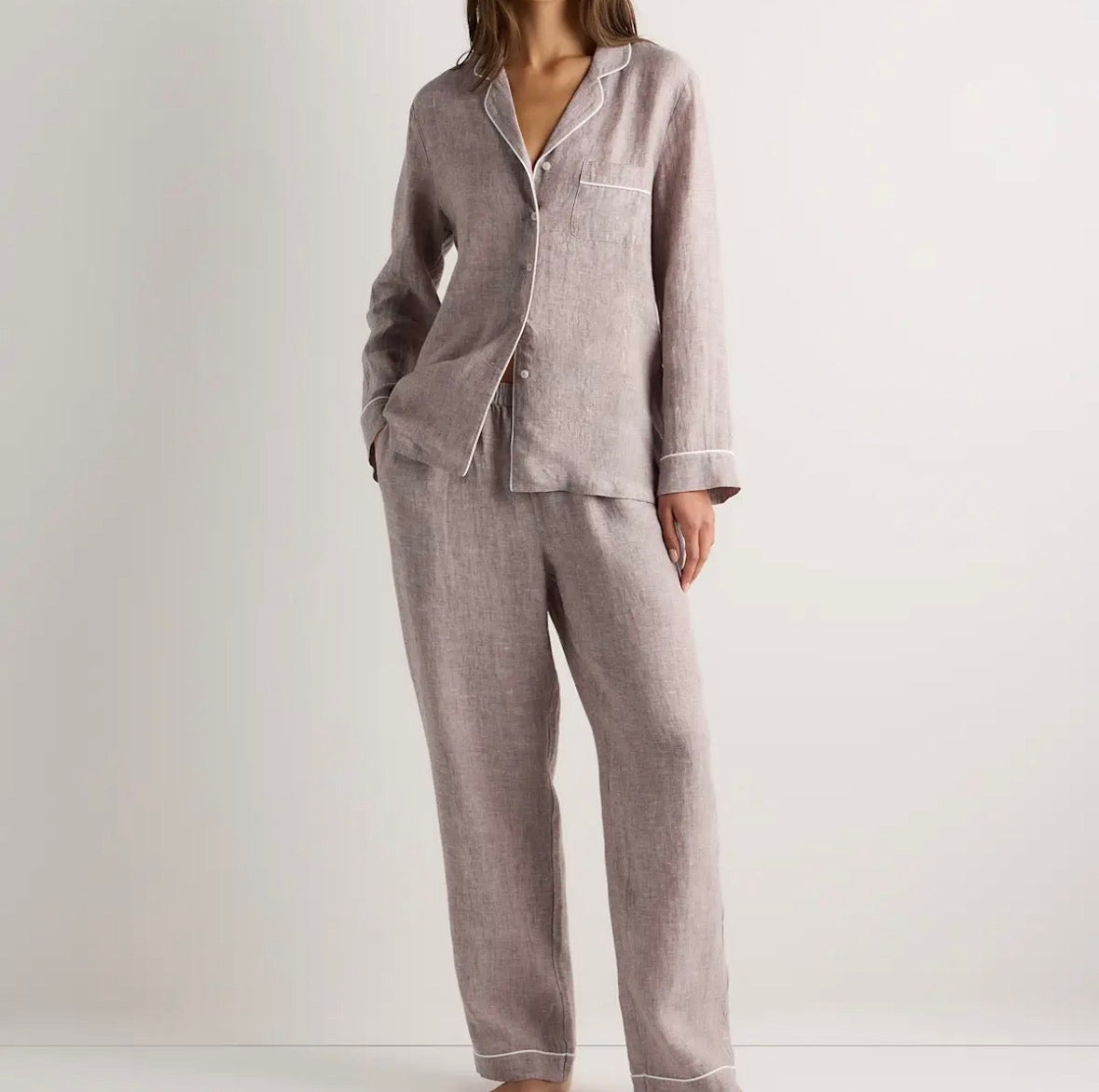 The Hampton Linen Pajamas