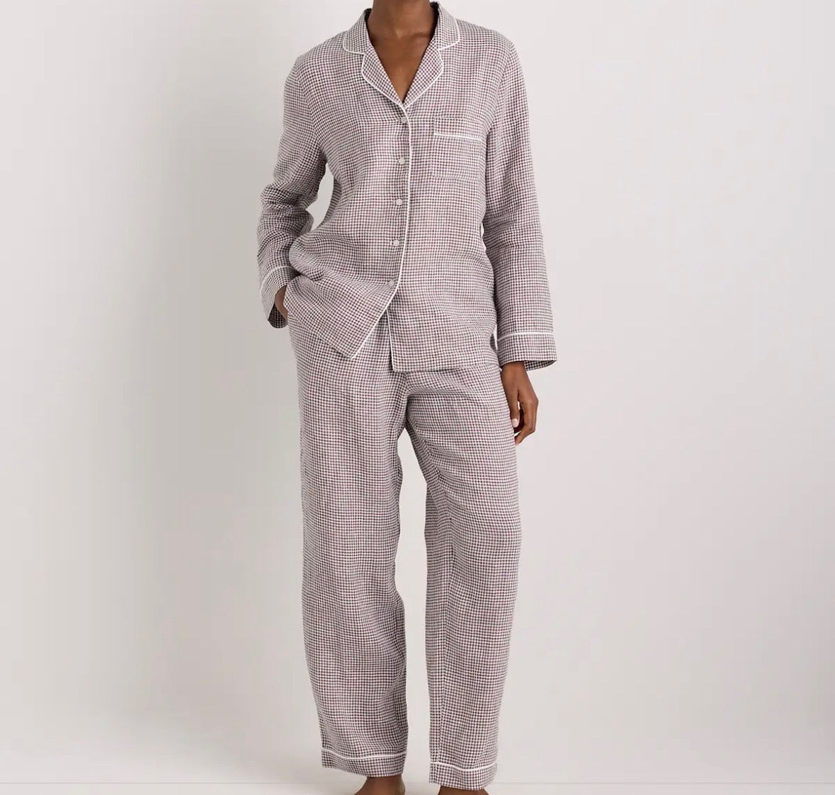 The Hampton Linen Pajamas