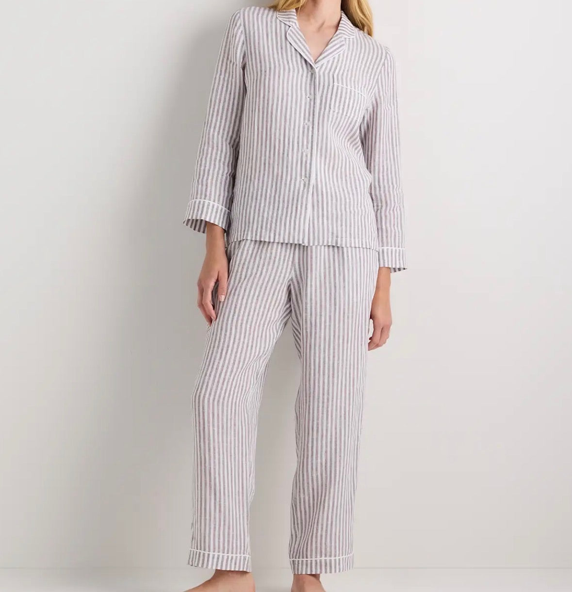 The Hampton Linen Pajamas