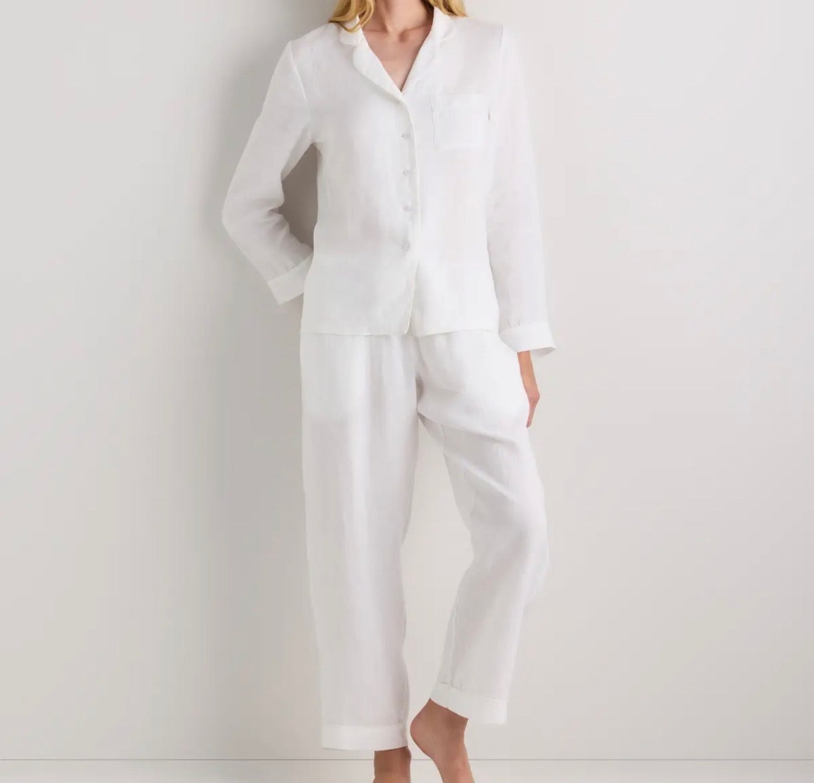 The Hampton Linen Pajamas