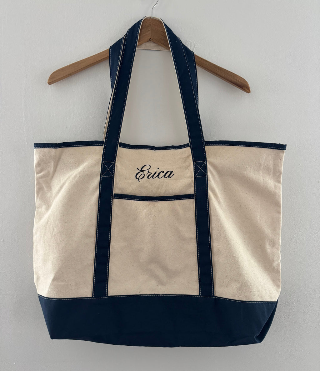 Custom Embroidered Tote