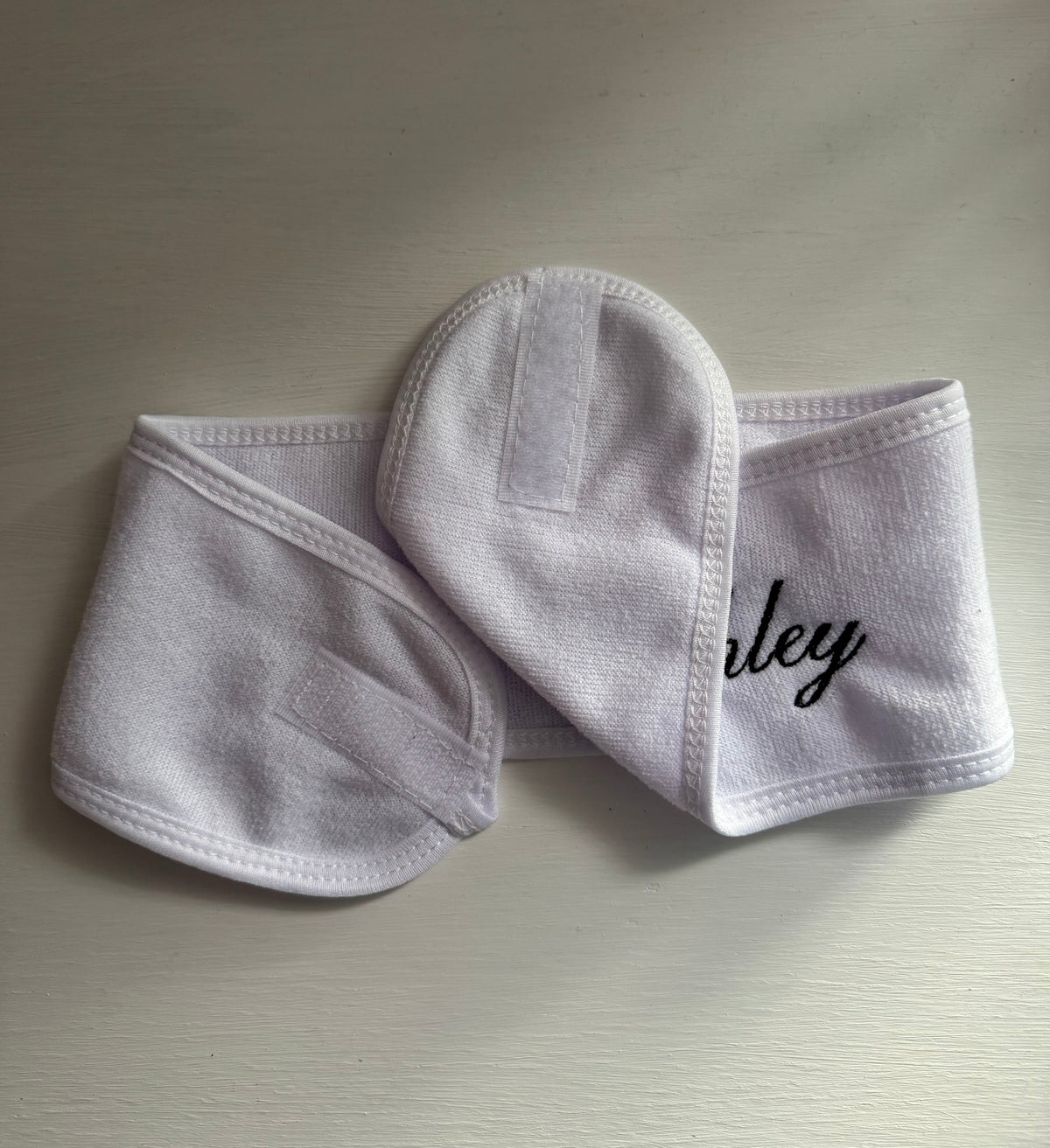 Custom Embroidered Spa Headband