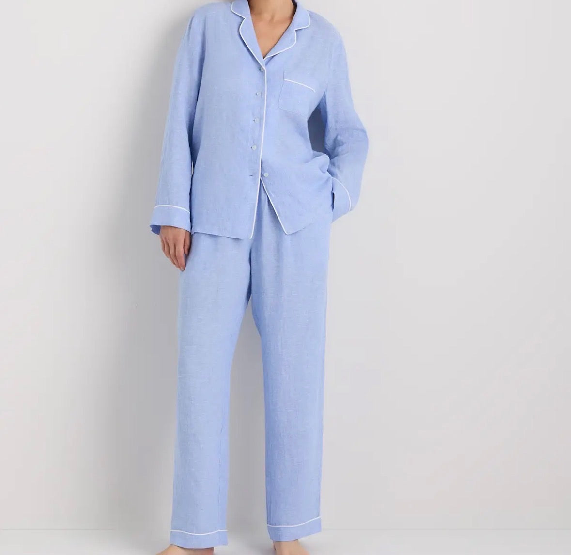 The Hampton Linen Pajamas