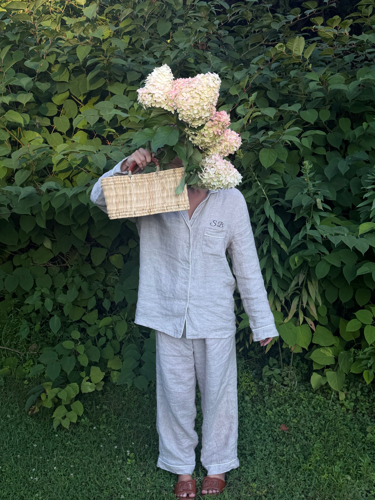 The Hampton Linen Pajamas