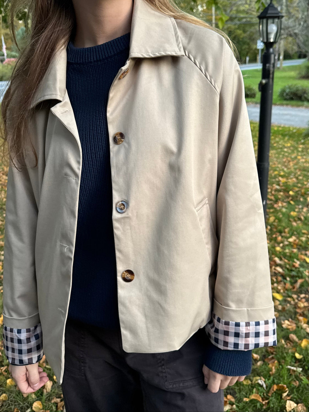 The Scout Cropped Trench Coat