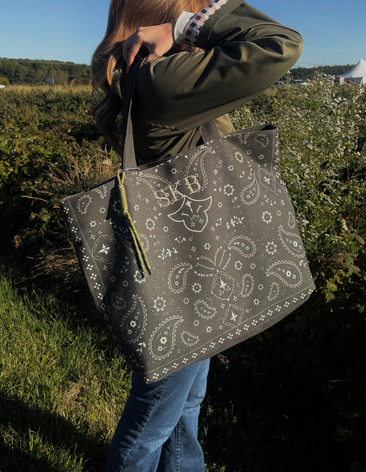 Custom Bandana Tote Bag