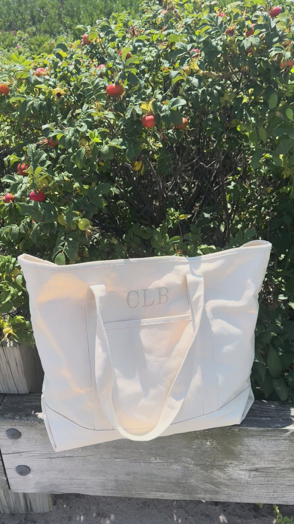 Custom Embroidered Tote
